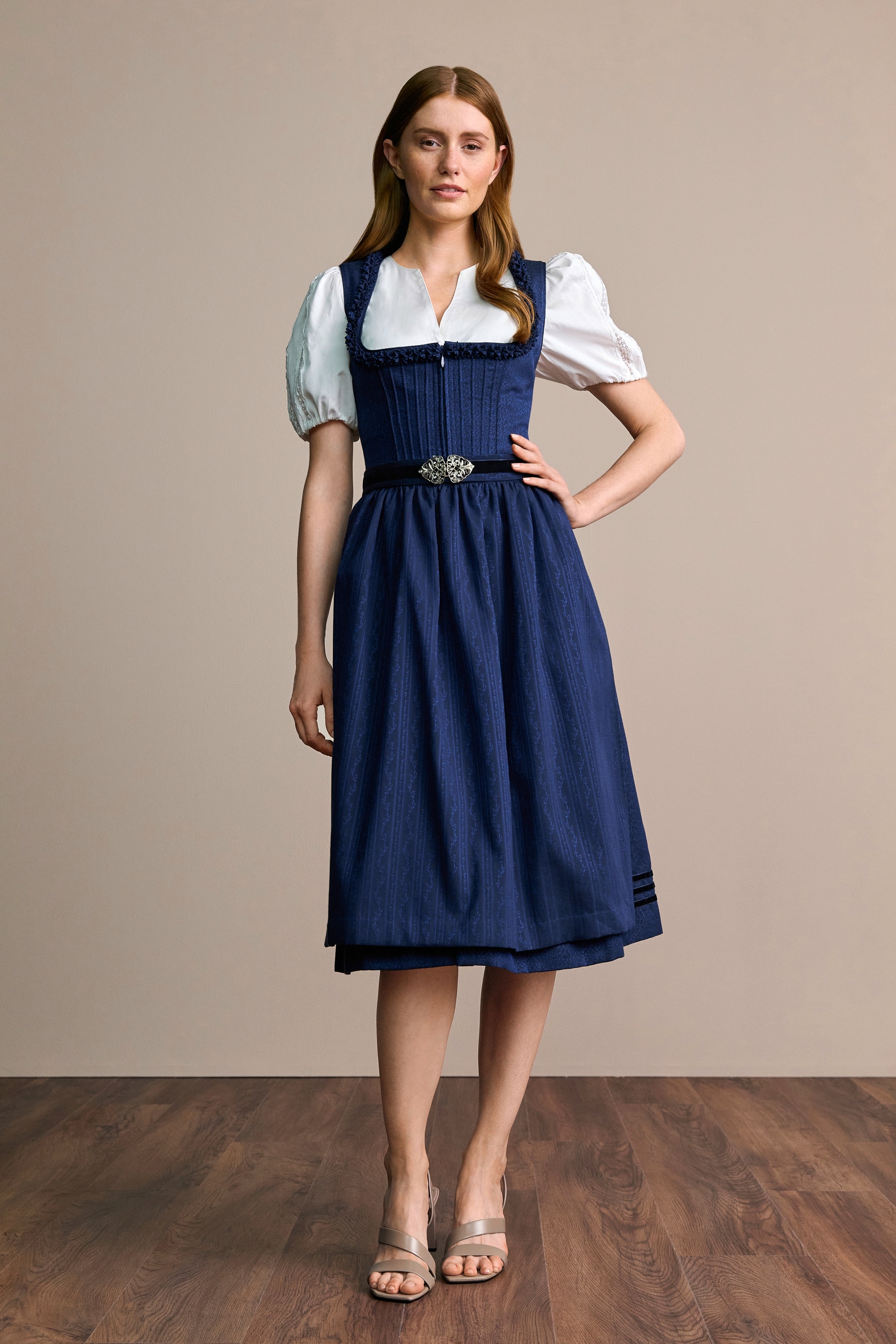 dirndl dress blue Fabiana (70cm) renata dress Halter Neck Asos Blue Size:medium 8-10 adding authenticity and style