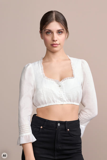 Dirndl blouse Käthea
