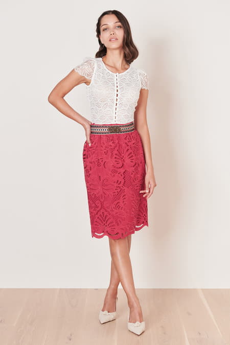 Skirt Odila with belt