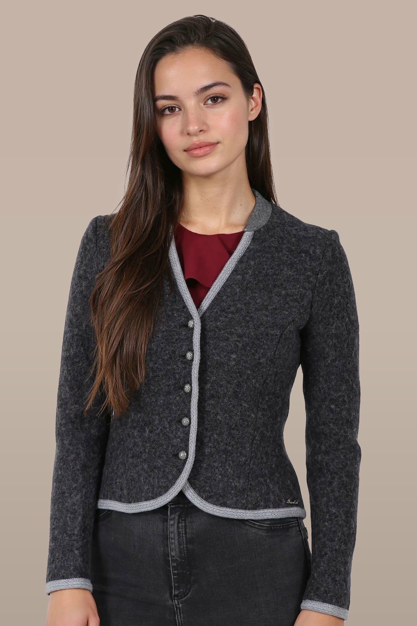 Wool jacket Gertrude Aspen