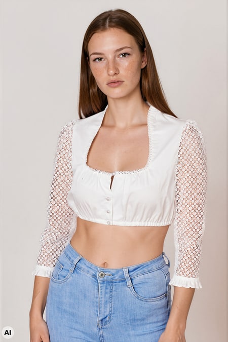 Dirndl blouse Lucie