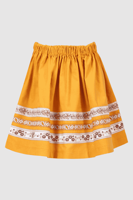 Mustard skirt deals for toddlers