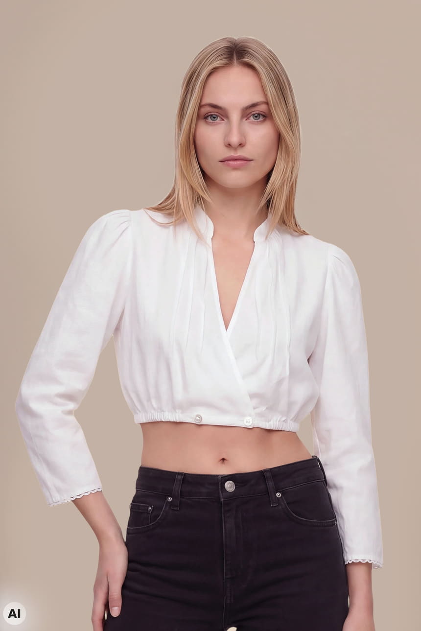 Dirndlbluse Halina