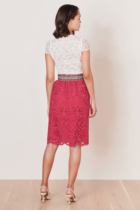 Skirt Odila with belt