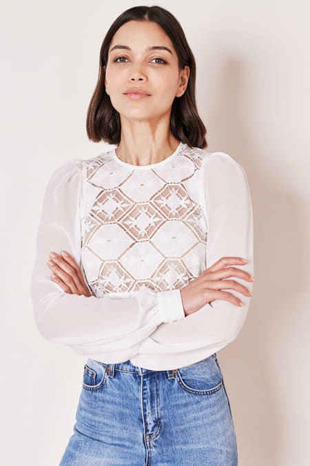 Dirndlbluse Margarethe