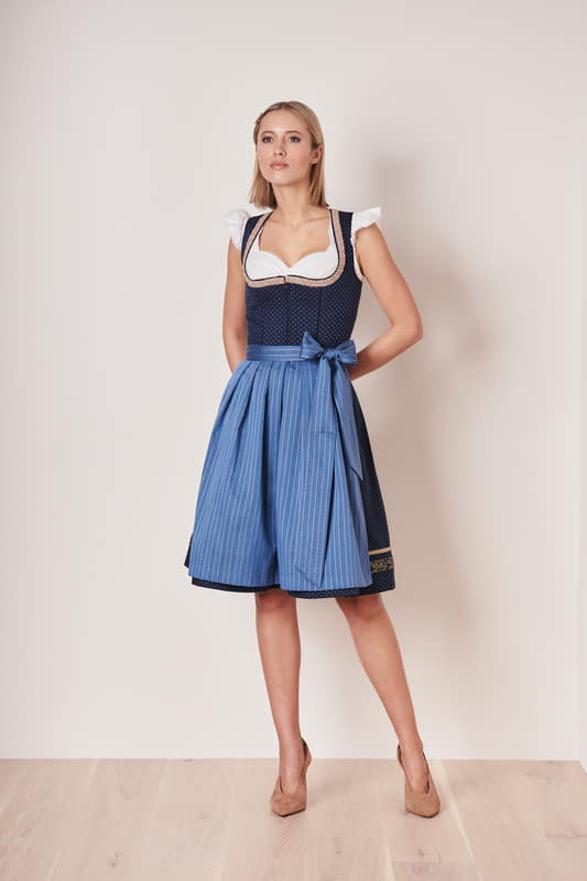 Blue dirndl on sale