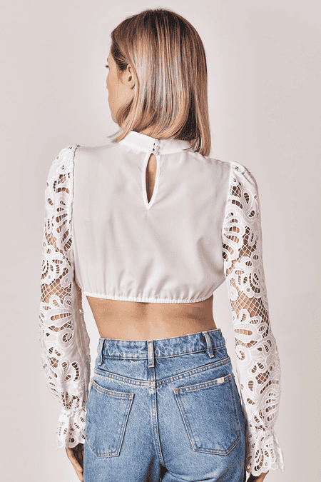 Dirndlbluse Clea