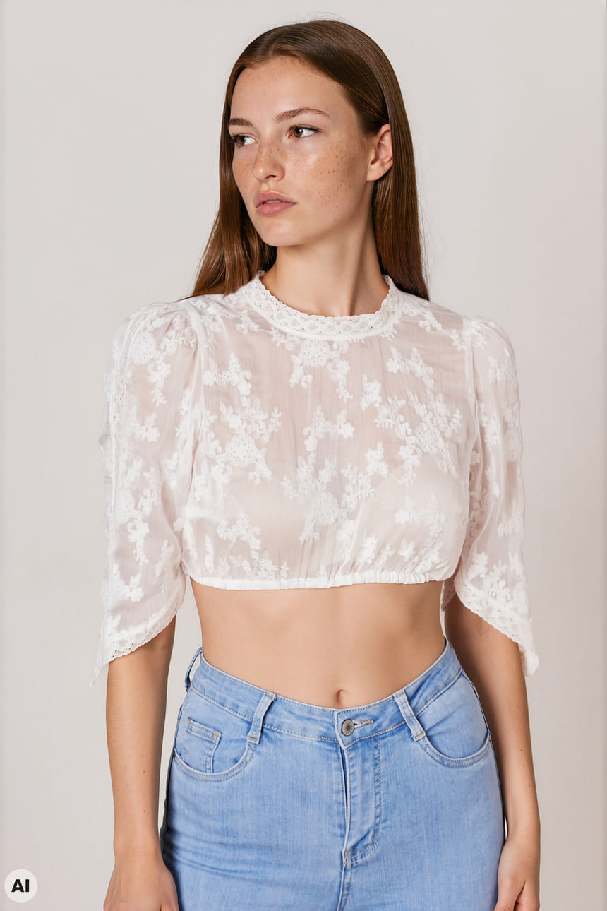 Dirndlbluse Antje