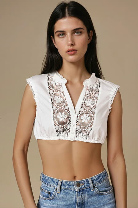 Dirndlbluse Katja
